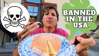 Trying Napoleon&#39;s Favorite Cheese In France (one of the strongest in the world)