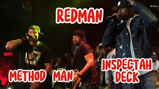 METHOD MAN & REDMAN LIVE IN CONCERT IN NYC NOVEMBER 2017 (FULL SHOW) WU-TANG CLAN ODB INSPECTAH DECK