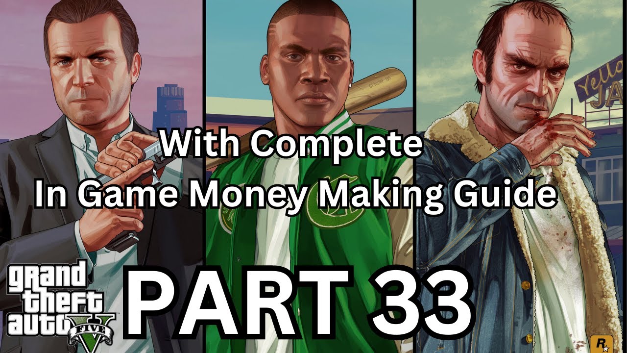 Grand Theft Auto 5 Gameplay Walkthrough Part 33 PS5 4K Full Game - YouTube