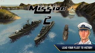 Enemy Waters: (Submarine and Warship battles) Mission 2 screenshot 5