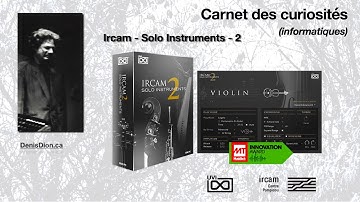 IRCAM et UVI - Inimitables !