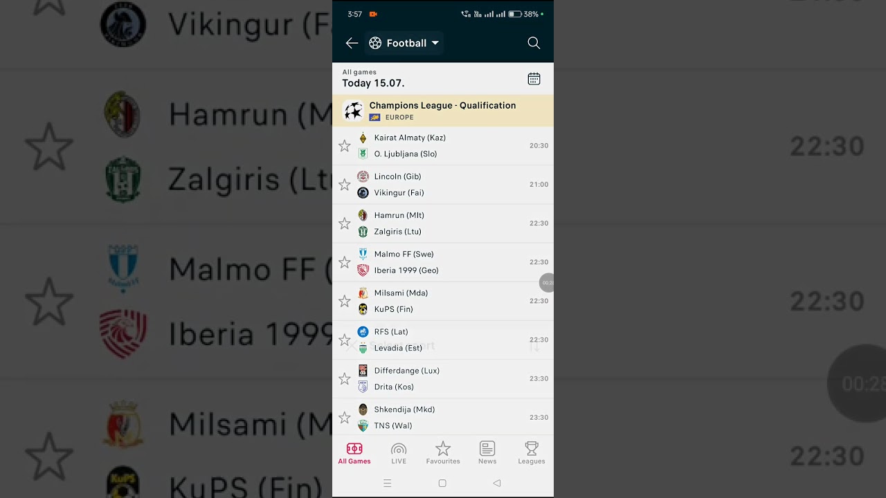 A Complete App for Sports - Flashscore