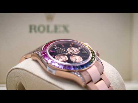 TWC Reviews: Rolex Cosmograph Daytona Rainbow 116595 RBOW