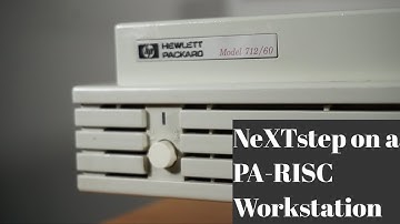Installing NeXTstep on the HP 712
