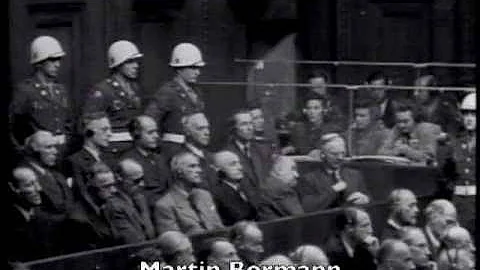 Nuremberg Day 218 Bormann Judgment