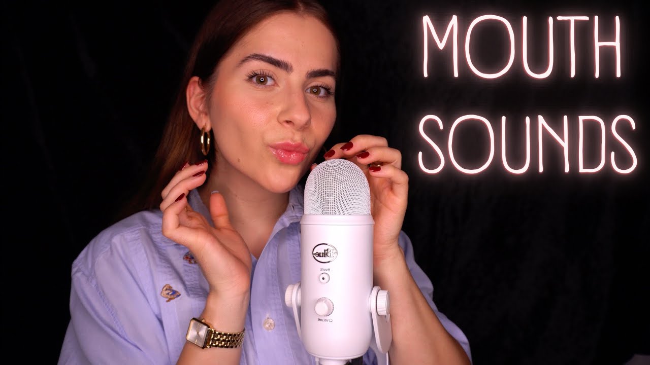 ASMR MOUTH SOUNDS & INAUDIBLE Whispering auf 200% Sensitivität ❣️(ohne cuts)