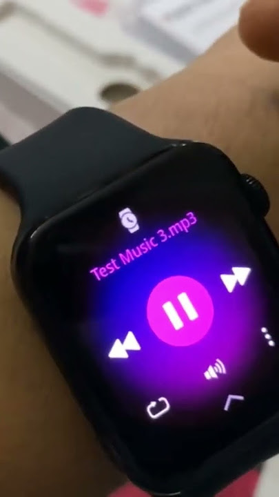 Music Player Sound in Fireboltt Visionary Smartwatch - Full video on Channel #unboxing #fireboltt