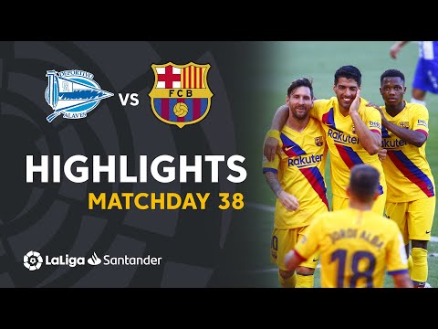 Alaves Barcelona Goals And Highlights