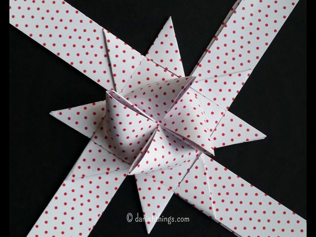 Froebel (aka German or Nordic) Paper Stars 