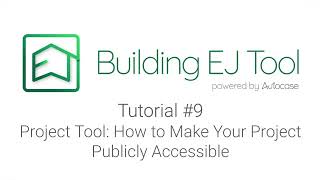 Project Tool: How to Make Your Project Publicly Accessible [9/14]