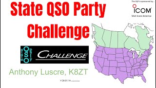 State QSO Party Challenge - 01/17/2024 by RATPAC Amateur Radio 1,525 views 4 months ago 1 hour, 9 minutes