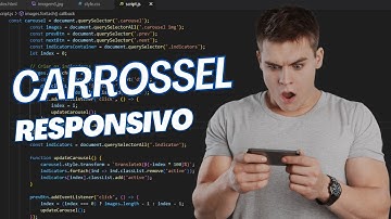 Como criar um carrossel responsivo e funcional com HTML, CSS e JavaScript #carrossel #html