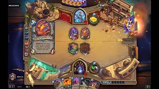 картинка: Hearthstone. Warlock. Чернокнижник против Агро Мага.