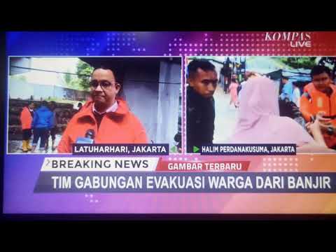 Beda Statement Anies Baswedan Tentang Banjir Jakarta @SiCukardele