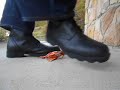Rothco combat boot crunch on a cracker box