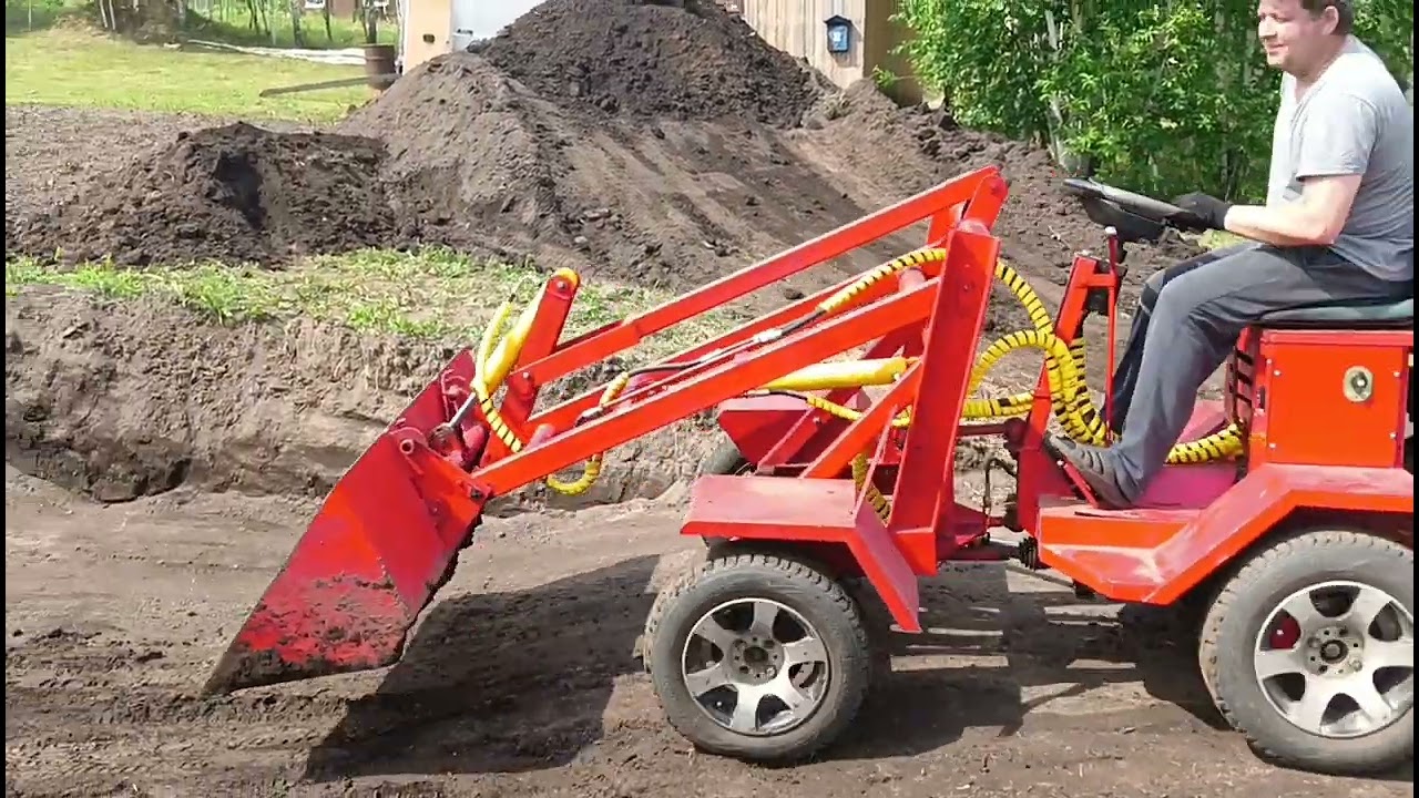 Минипогрузчик с реверсом и комбинированными мостами,с реверсом. часть 2