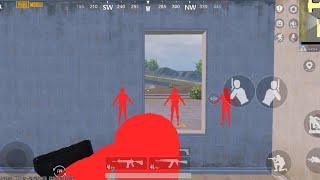 PUBG mobile 4.4 Wall hack GL.KR #pubgmobile #wallhack #PBC #greenbody #greenbodywallhack