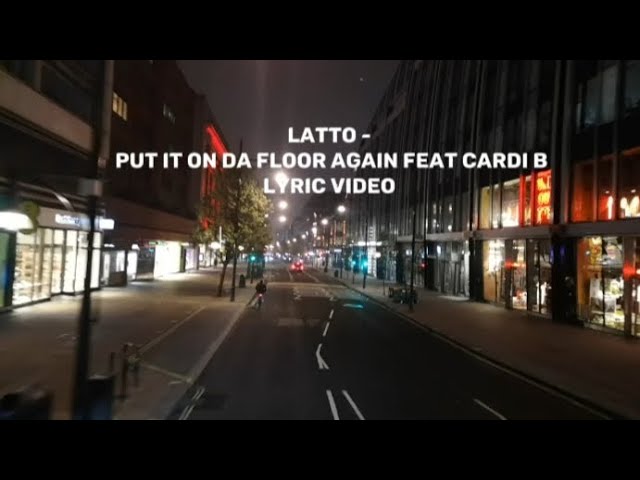 Latto - Put in on da floor again (Lyrics) Feat Cardi B