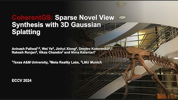 [ECCV 2024] CoherentGS: Sparse Novel View Synthesis with Coherent 3D Gaussians