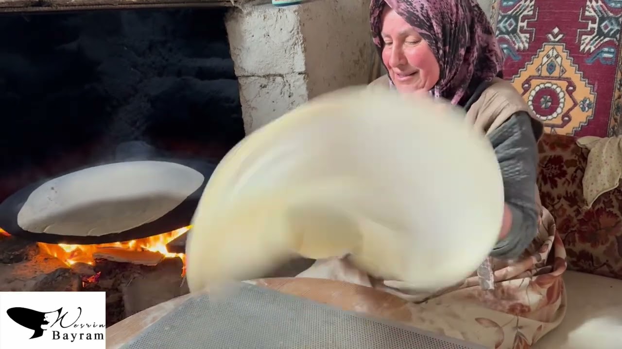 Kışın yufka ekmeğimiz var, Aydilek’ ler Ömeranlı. Nesrin BAYRAM 