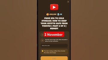 From 2 FA to Cold Storage: How to Keep Your Crypto Safe from Thieves | Part 2 of  #memefi