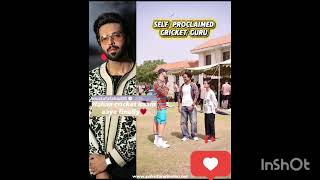 Fahad Mustafa Reacts to Rehan’s “Cricket Guru” Act 😂🏏#ytshortsvideo 