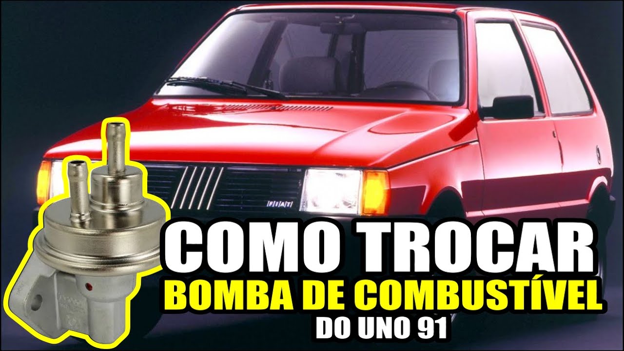 Como trocar a BOMBA DE COMBUSTÍVEL do Fiat  Uno 91 | FAÇA VOCÊ MESMO!