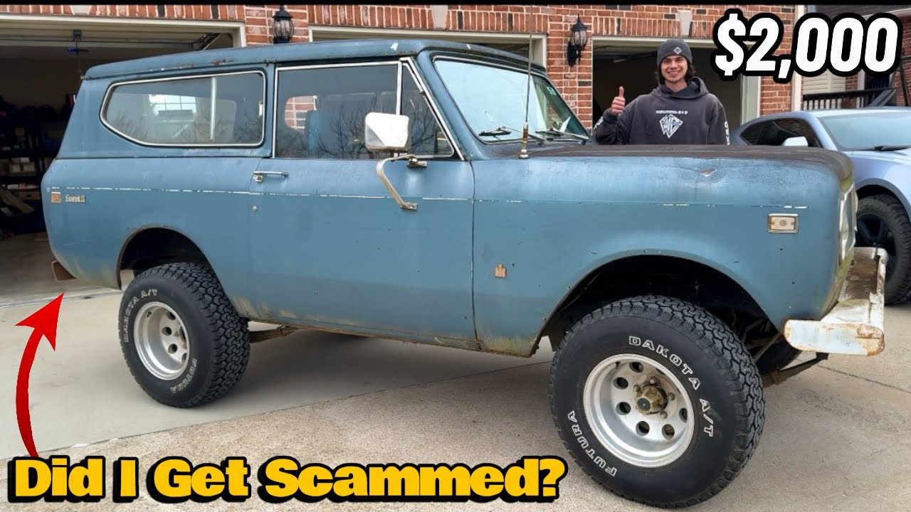 I Bought a $2,000 Scout II That Should Run (Why So Cheap?)