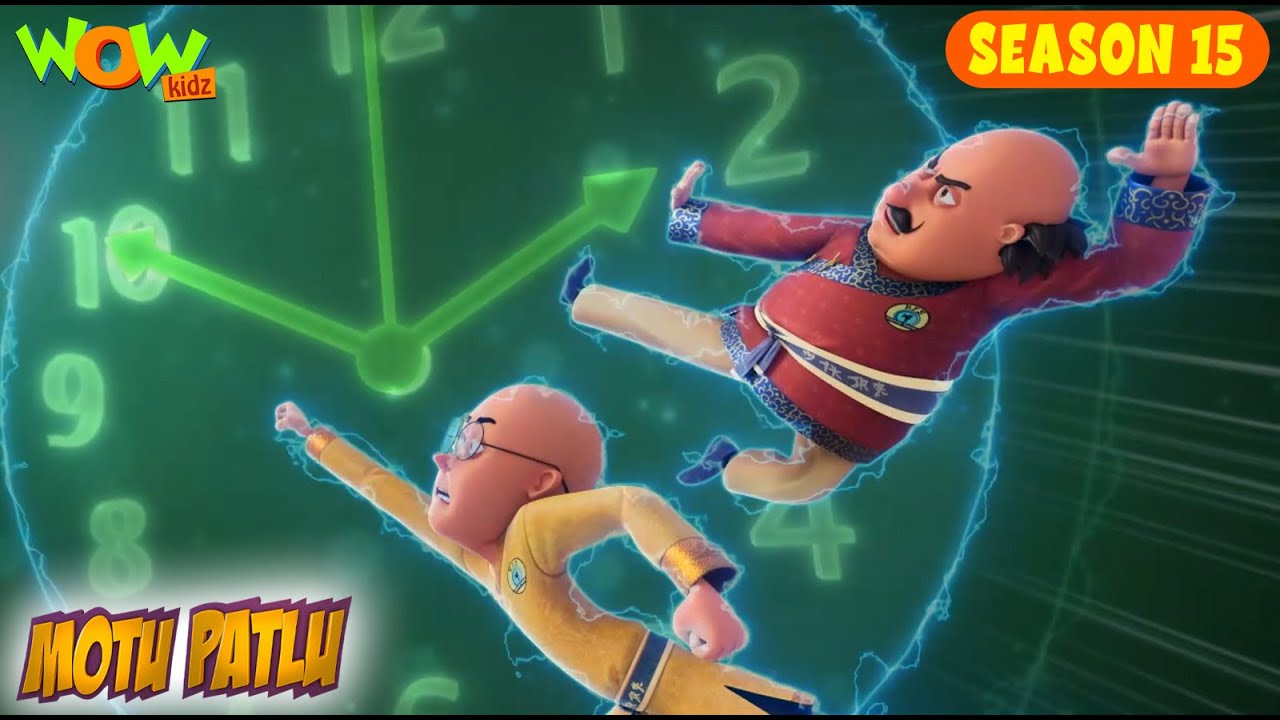 Motu Patlu : Ding Bang The Time Stopper | Full Episode - Season 15 | Wow Kidz