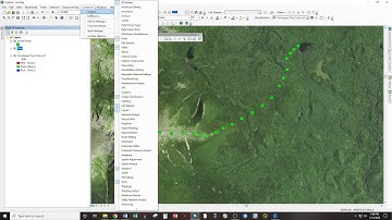 Creating and editing a new geodatabase line feature class in ArcMap 10.6.1