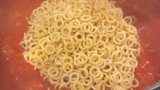 How to make homemade spaghettios | spaghetti o’s recipe from scratch | meatball recipe