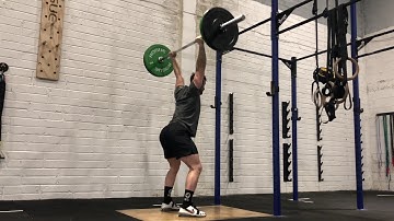 Pause Push Jerk (Catch) | WL - (Demo)