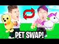 Can We Beat The PET SWAP CHALLENGE!? (TRADED AWAY LEGENDARY DREAM PETS!?)