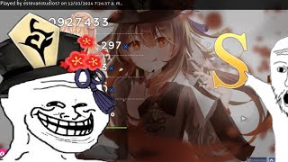 [semi full combo] mapa troll de Hu tao en osu!manía