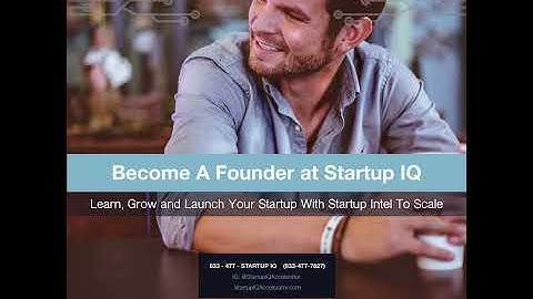 Startup IQ Accelerator Promo Video