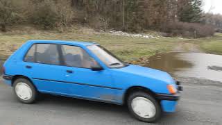 Peugeot 205 Td power 💪 smoke and sound