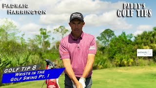 [PT. 1] YOU'VE GOT TO GET YOUR WRISTS ACTIVE IN THE SWING | Paddy's Golf Tip #8 | Padraig Harrington screenshot 5