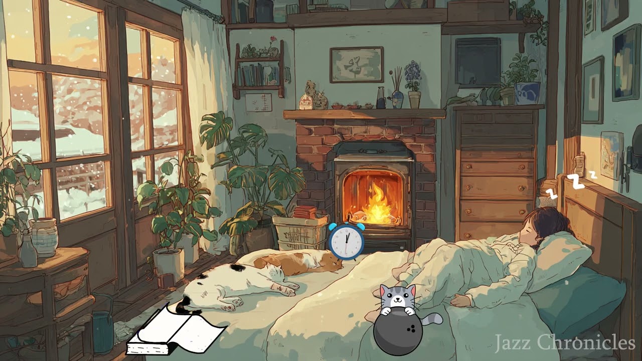 Jazz Chronicles: Upbeat Jazz & Smooth Beats with Stunning Animated Visuals