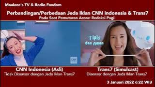 Download lagu Perbandingan Jeda Iklan CNN Indonesia & Trans7 (3 Jan 2022 6:22 WIB)
