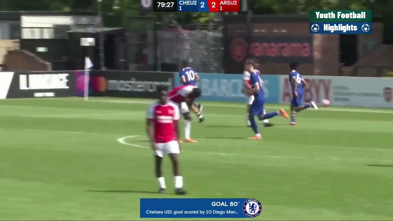 Diego Moreira's hattrick vs Arsenal U21.