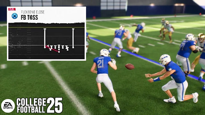 The Best Run Play in College Football 25 - Flexbone is Insane!