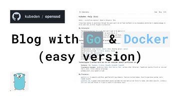 Openssd: Create A Simple Markdown Blog With GO