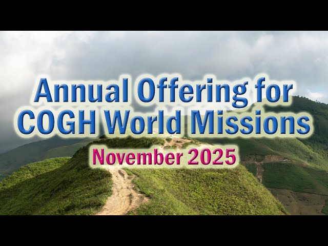 Annual Offering for World Missions