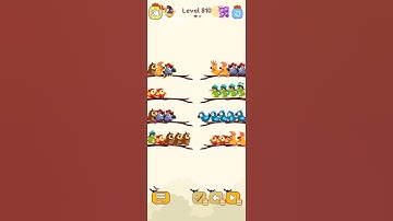 Bird sort color game level 810 #hobbin #games #leveldesign #colorgame #gameplay #isometricgame