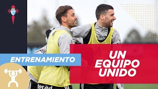 ¡Un equipo unido! 😊 Preparados para el RC Celta - Valladolid