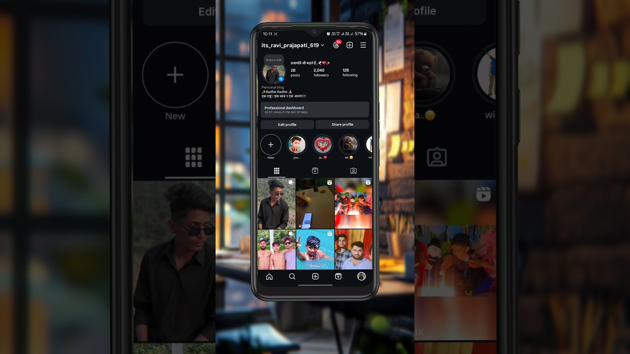 instagram par dark mode on kaise kare 