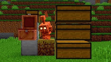 Minecraft Copper Golem Sorting System 1.21.10+ - SIMPLE & BEST DESIGN
