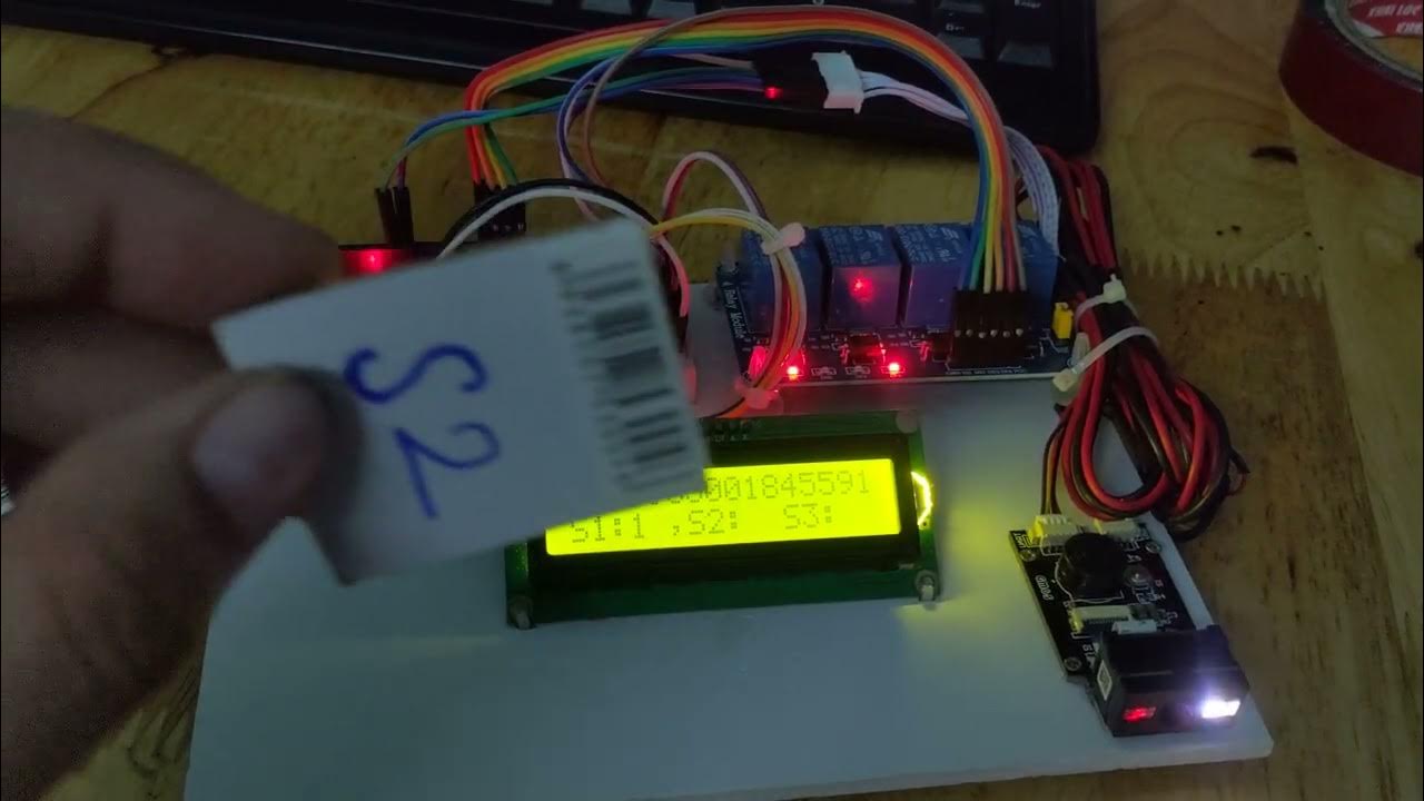 hướng dẫn kết nối cảm biến GM65 với Arduino - relay 4 kênh đếm vật hiển ...