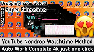 How to create watch time setup in RDP || How to get 4k hours watch time for YouTube channel ||