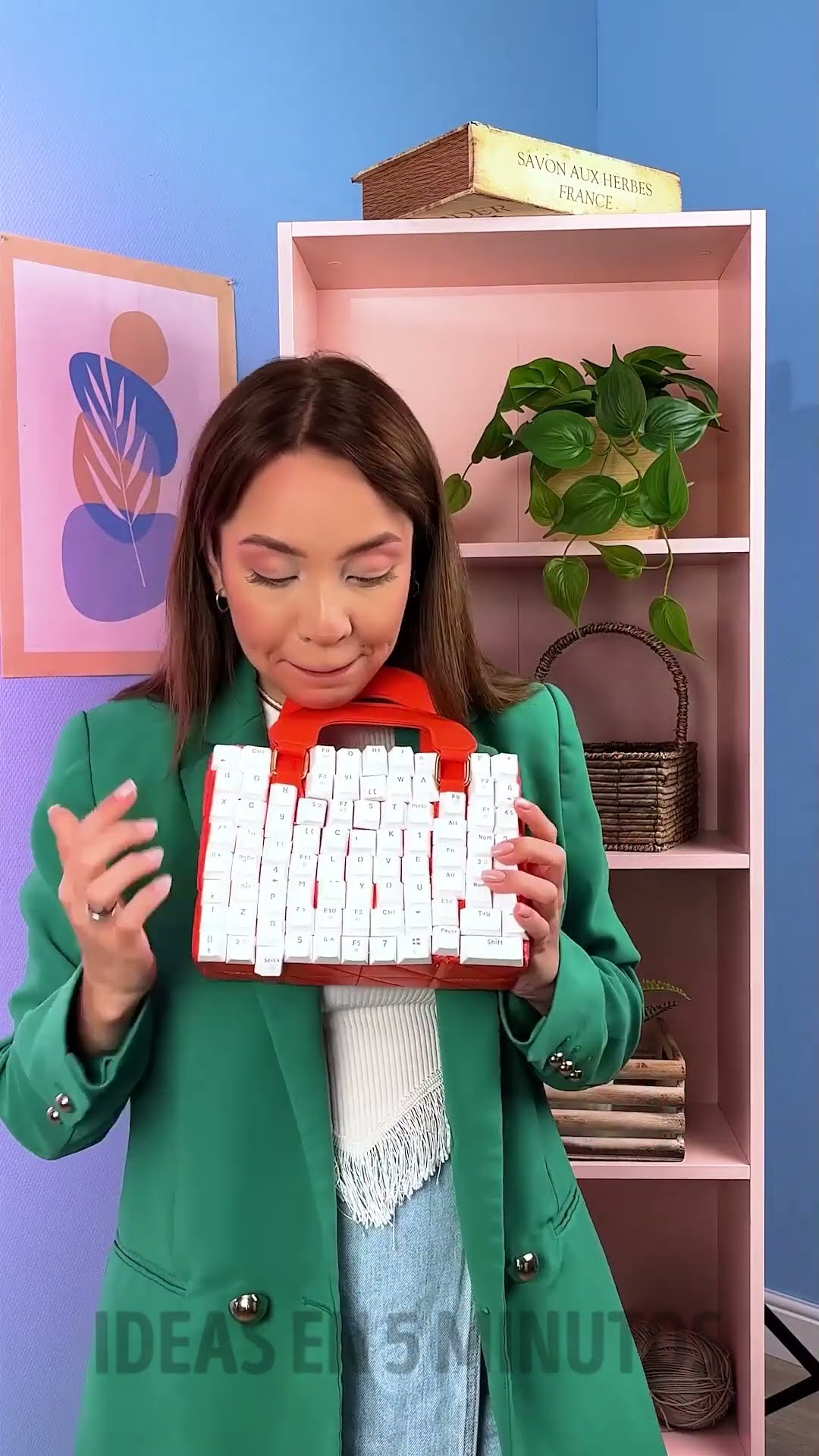 ¡Dios mío! ¿Hizo una bolsa con un teclado? #shorts